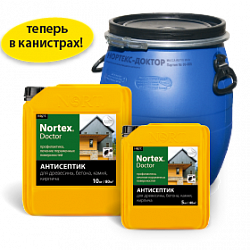 АНТИСЕПТИК «NORTEX®»-DOCTOR ДЛЯ ДРЕВЕСИНЫ, БЕТОНА, КАМНЯ, КИРПИЧА